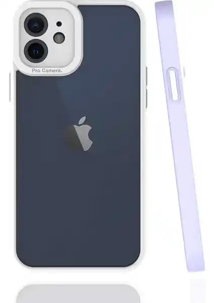 Apple iPhone 12 için renkli ve yüksek koruma sağlayan Mima Kapak kılıfı