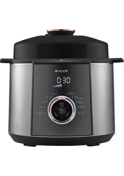 Arçelik 1000W Dijital Kontrollü Paslanmaz Çelik Çok Amaçlı Buharlı Pişirici İnceleme ve Özellikler