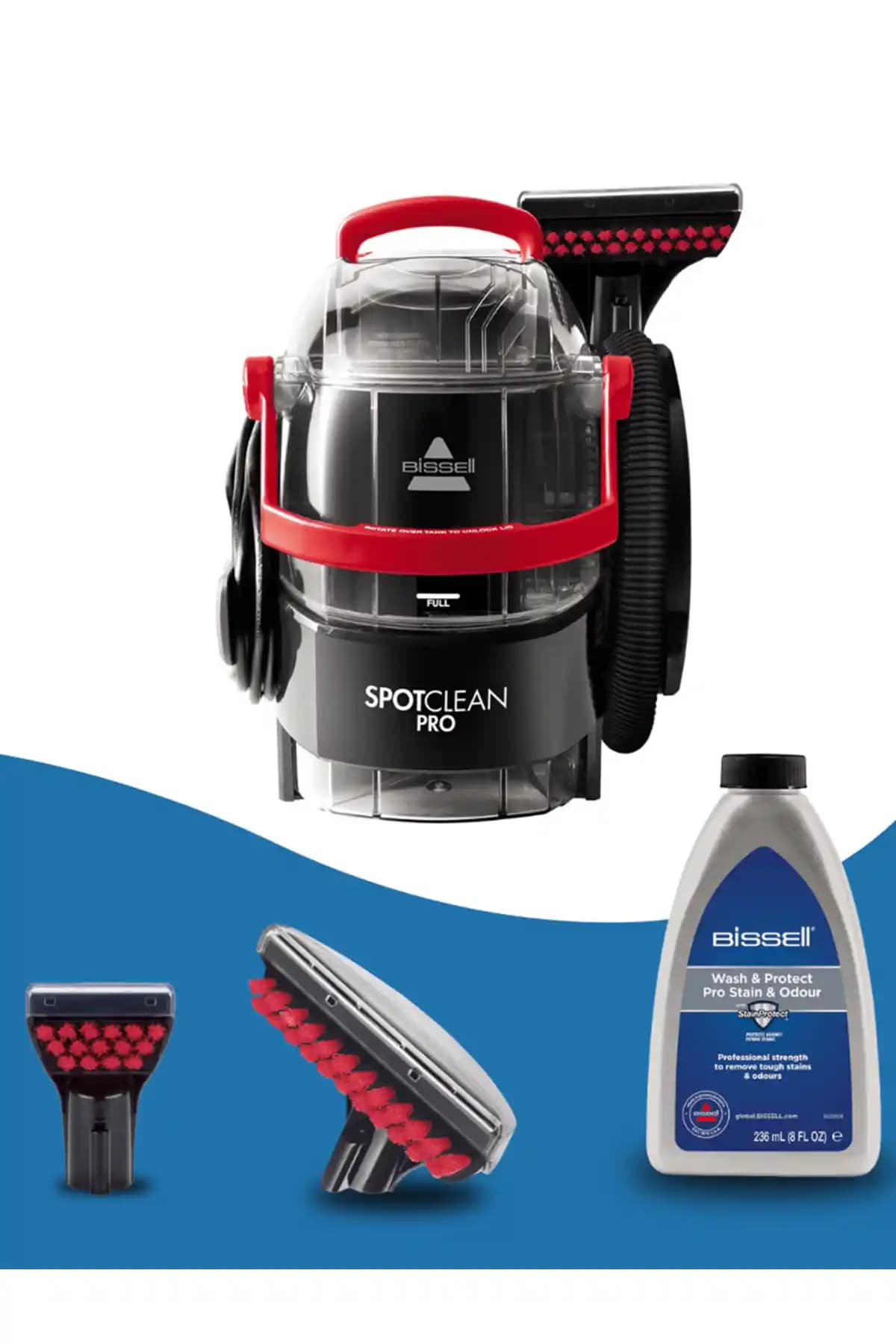 Bissell SpotClean Pro Halı ve Koltuk Yıkama Makinesi Performans ve Özellikleri