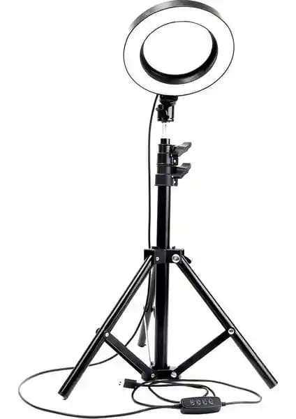 Blackmarket 10 İnç Ring Light Makyaj ve İçerik Üretimi İçin Profesyonel Aydınlatma Çözümü