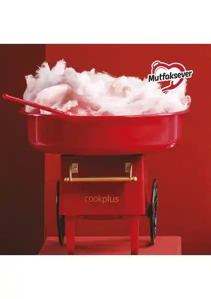 Cookplus Mutfaksever Kırmızı Pamuk Şeker Makinesi İncelemesi ve Kullanıcı Yorumları