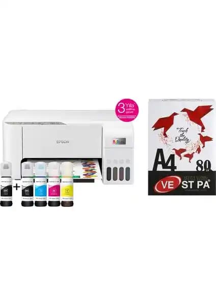 Epson EcoTank L3256 Renkli Çok Fonksiyonlu Yazıcı İncelemesi ve Özellikleri