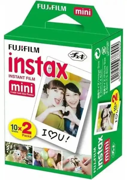 Fujifilm Instax Mini Uyumlu 20'li Film ile Anıların Kalıcı ve Hızlı Paylaşımı