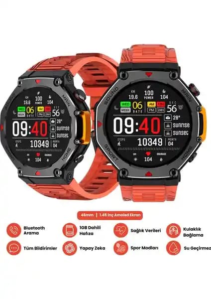 Harvox Watch Rx-4 Akıllı Saat: Şık Tasarım ve Çok Yönlü Fonksiyonlar