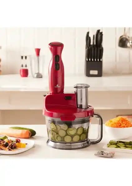 Karaca Pro-Multimax Mutfak Robotu 2000 W Güçlü Çok Fonksiyonlu ve Dayanıklı Tasarım