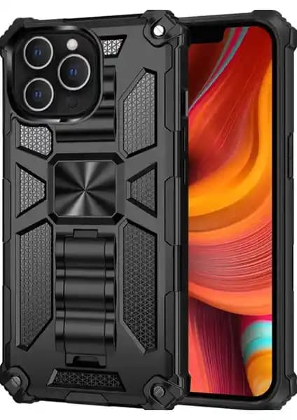 Neomi Apple iPhone 13 Pro Max 6.7 Kılıf ve Nano Cam ile Güçlü ve Estetik Koruma