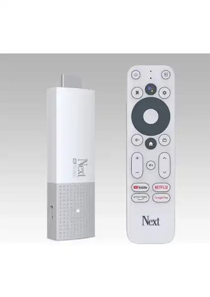 Next Stick 4K Android Medya Oynatıcı ile Akıllı Televizyon Deneyiminizi Geliştirin