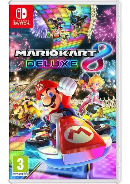 Nintendo Switch için Mario Kart 8 Deluxe: Renkli ve Çok Oyunculu Yarış Deneyimi