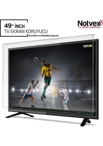 Notvex 49 İnç Ekran Koruyucu Paneli Yüksek Dayanıklılık ve Güvenlik Sağlar