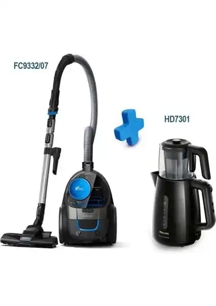 Philips Powerpro City Toz Torbasız Süpürge ve HD7301 Çaycı ile Günlük Ev Konforunu Artırın