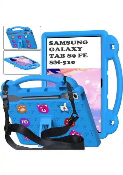 Samsung Galaxy Tab S9 FE ve S10 Serisi Çocuklar İçin Güvenli ve Dayanıklı Kılıf