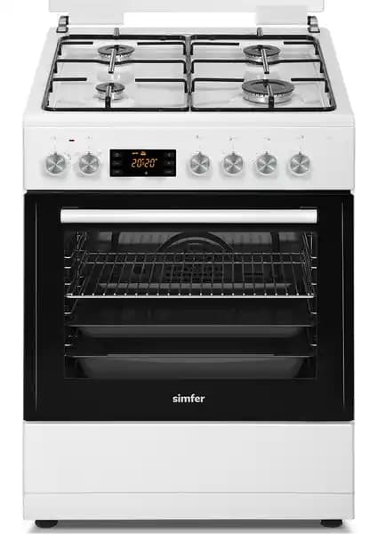 Simfer T1223 G Enerji Sınıfı 60 Litre Gazlı Fırın ve Çok Fonksiyonlu Mutfak Cihazı