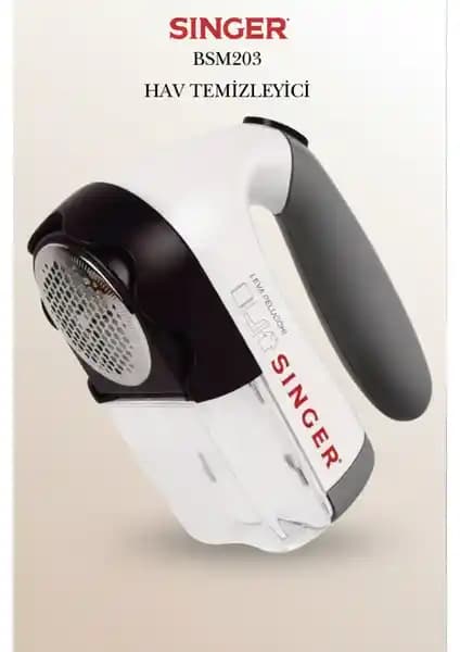 Singer SİNGER BSM203 Hav ve Tiftik Temizleyici: Hassas ve Güvenilir Tekstil Bakım Cihazı