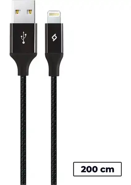 Ttec AlumiCable XL Lightning Kablo: Dayanıklı ve Uzun Ömürlü iPhone Şarj ve Veri Kablosu