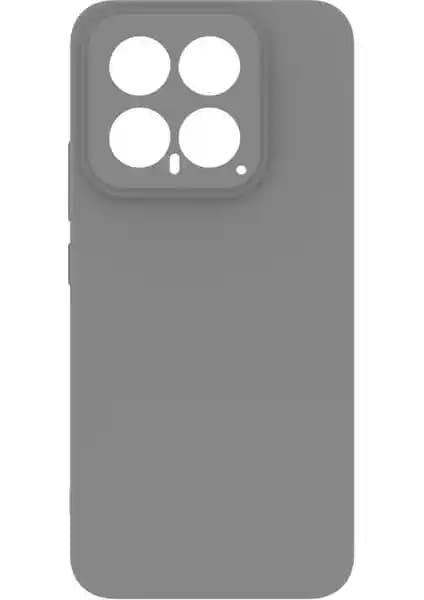 Xiaomi Mi 14 için dayanıklı ve şık kamera korumalı silikon arka kapak