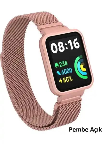 Xiaomi Redmi Watch 2 Lite için şık ve dayanıklı Milano Loop Metal Kordon İncelemesi