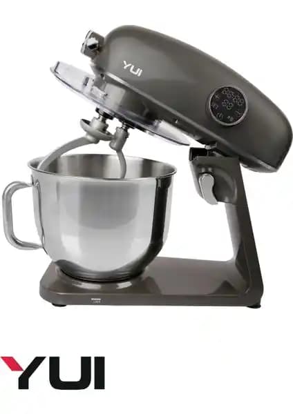 Yui M218 Easy Chef Demir Gri Stand Mikser: Güçlü ve Dayanıklı Profesyonel Mutfak Aleti