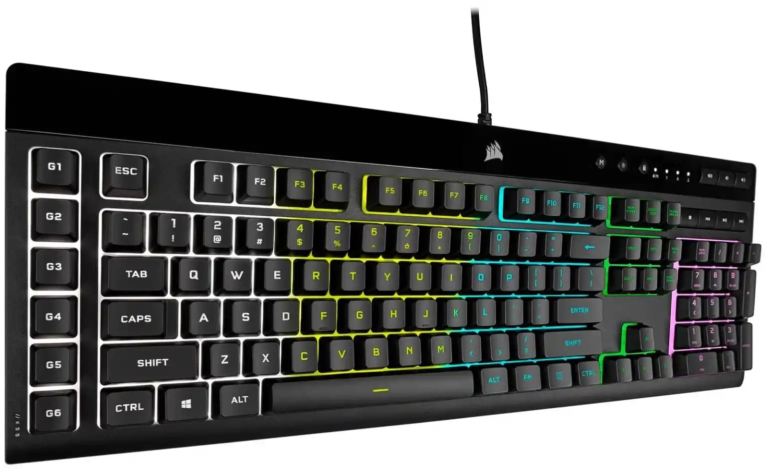 Corsair K55 RGB Pro: Çok Yönlü Kullanım İçin Uygun Fiyatlı Oyun ve Günlük Klavye