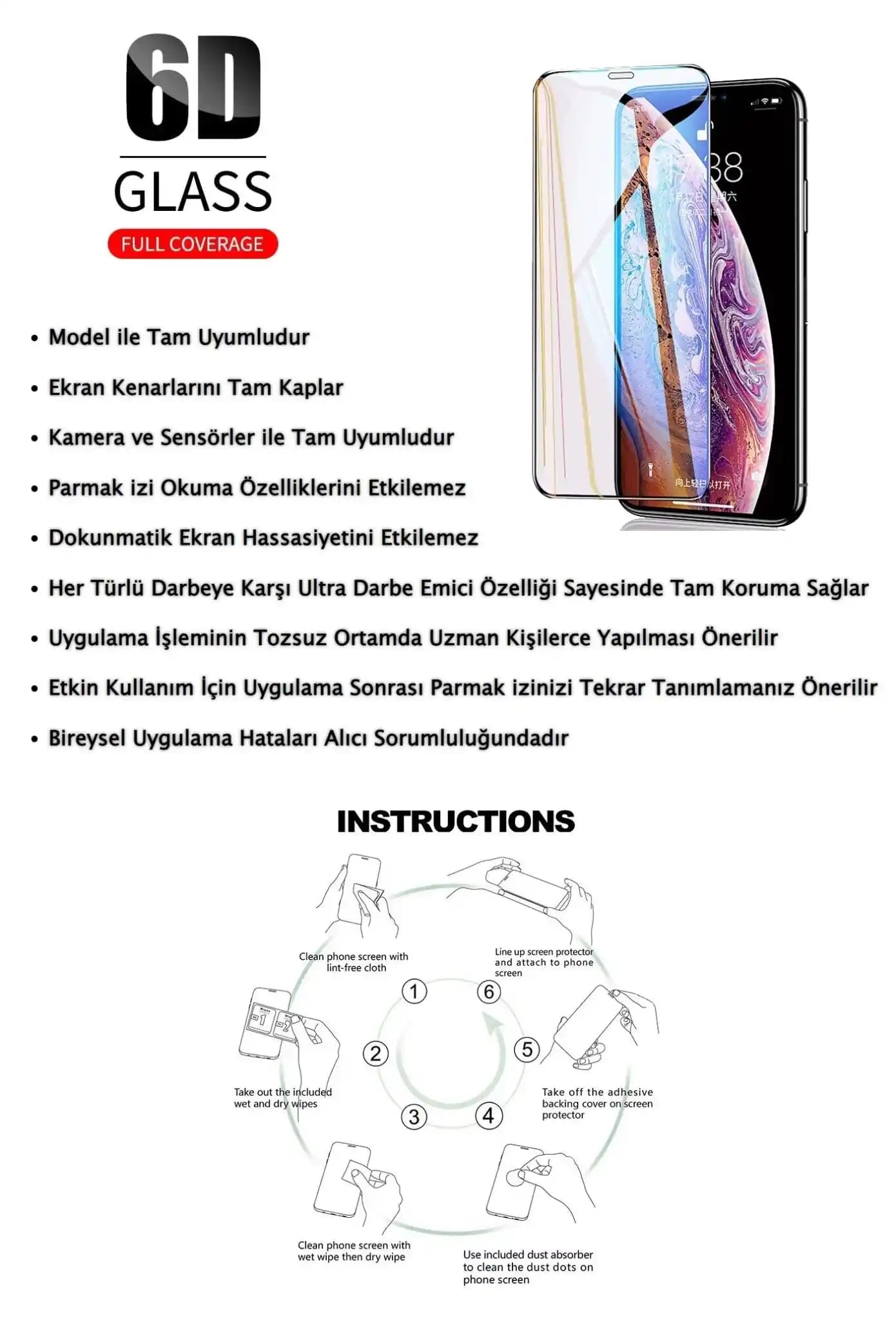6D Ekran Koruyucu Teknolojisi: Dayanıklılık ve Hassasiyetle Tam Koruma Sağlar
