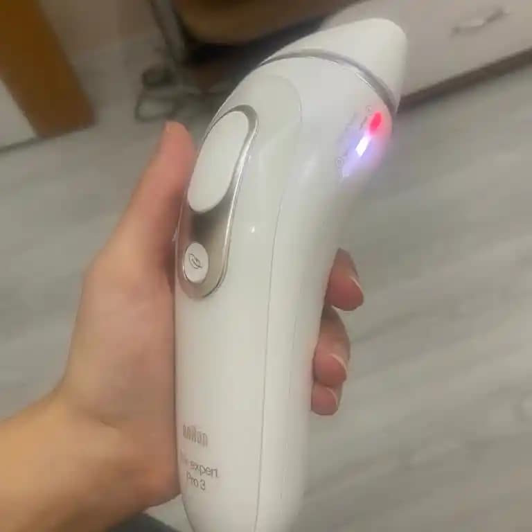 Braun Silk Expert'te Kırmızı Işık Kullanımı ve IPL Teknolojisinin Epilasyon Etkinliği