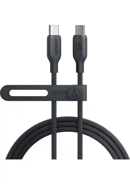 Anker 543 USB-C to USB-C 1.8m Şarj ve Veri Kablosu Çevre Dostu ve Yüksek Performanslı