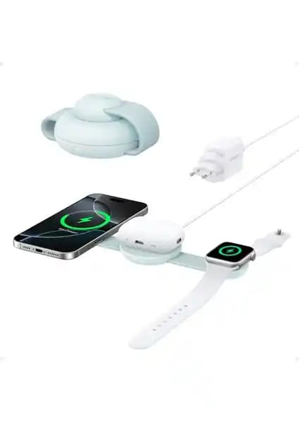 Anker UFO MagGo Kablosuz Şarj Cihazı: Hızlı ve Çok Yönlü Mobil Şarj Çözümü