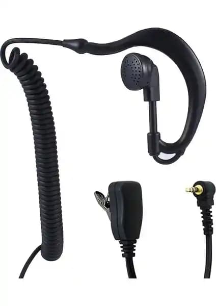 Aselsan JD-EHM50 Ear Hook Kulaklık: Ergonomik ve Dayanıklı Telsiz İletişim Çözümü