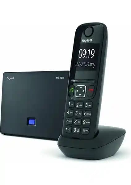 Gigaset AS690 IP Siyah Telsiz DECT Telefon İncelemesi ve Özellikleri