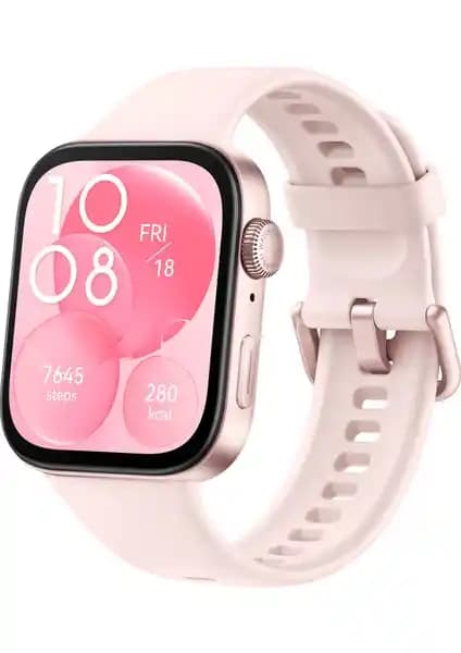 Huawei Watch Fit 3 Pembe: Şık Tasarım ve Gelişmiş Sağlık Özellikleriyle Modern Akıllı Saat