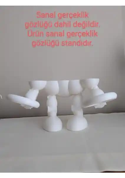 Just3dprintings Oculus Meta Quest VR Standı Robot Figür Tasarımı ile Şık ve Fonksiyonel Saklama Çözümü