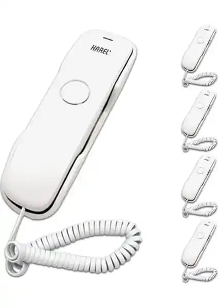 Karel TM902 Beyaz Duvar Telefonu Modern ve Çok Fonksiyonlu İletişim Cihazı