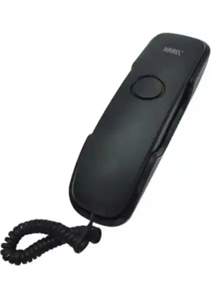 Karel TM902 Siyah Duvar Telefonu Modern Tasarım ve Fonksiyonellik Bir Arada