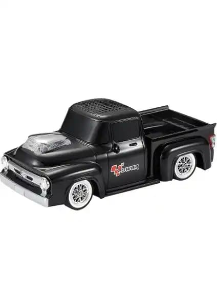 Mena Rise 1200 mAh LED Işıklı Bluetooth Araba Hoparlörü Siyah BTS-430