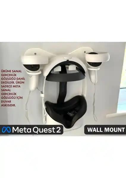 Meta Quest 2 Duvar Askısı Modern ve Şık Saklama Çözümü