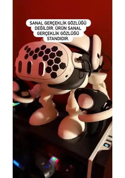 Meta Quest 3 ve Quest 2 İçin Estetik ve Güvenilir VR Stand<dı> Ürünü Tanıtımı