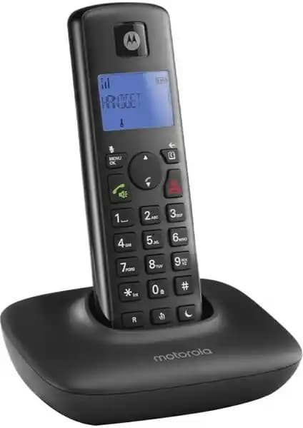Motorola T401 Siyah Dect Telsiz Telefon: Dayanıklı ve Gelişmiş Özelliklerle Güvenilir İletişim