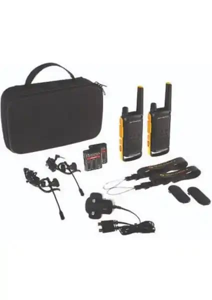 Motorola T82 Extreme İkili PMR Telsizleri Güçlü Menzil ve Dayanıklılık Özellikleriyle