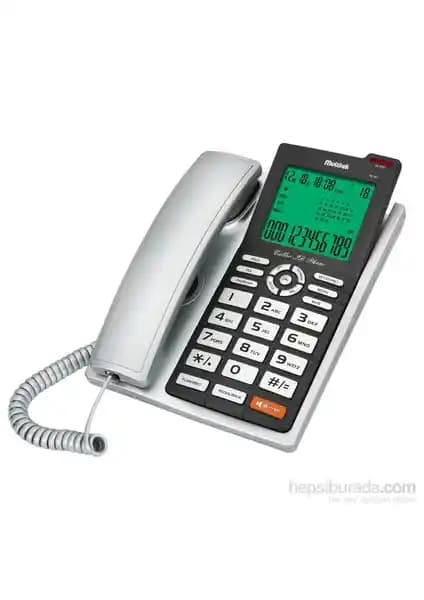 Multitek MC 140 Cid Gri Masa Telefonu: İş ve Ev İçin Gelişmiş İletişim Çözümü