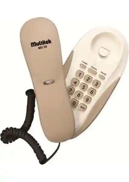 Multitek Md-50 Interkom Telefonu Güçlü ve Çok Yönlü İletişim Çözümü