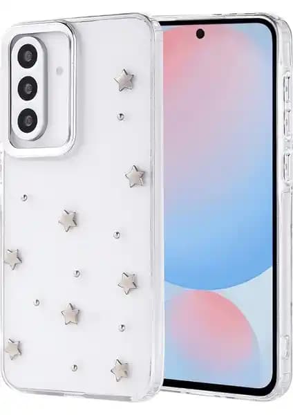 Samsung Galaxy A56 için Kutup Temalı Şeffaf ve Dayanıklı Kılıf En Güncel Tasarım