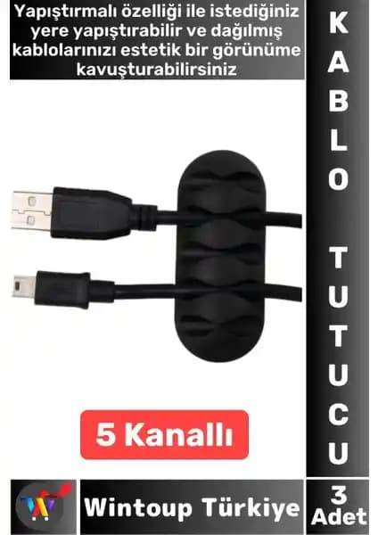 Wintoup Kablo Düzenleyici ile Elektronik Kablolarınızı Pratik ve Şık Bir Şekilde Düzenleyin