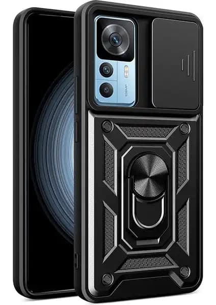 Xiaomi Mi 12T İçin Magnetik Standlı ve Kamera Korumalı Sürgülü Kılıf Özellikleri ve Tasarımı