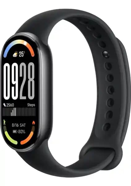 Xiaomi Smart Band 10 Midnight Black Akıllı Bileklik Sağlık ve Spor Takibi İçin Uygun