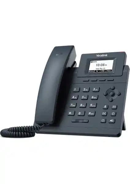 Yealink T30 IP Telefon İşletmeler İçin Güçlü ve Kullanışlı İletişim Çözümü