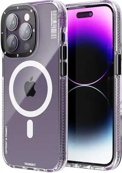 YoungKit'in Exquisite Serisi iPhone 14 Pro Max için Şık ve Koruyucu Kılıf Tasarımı