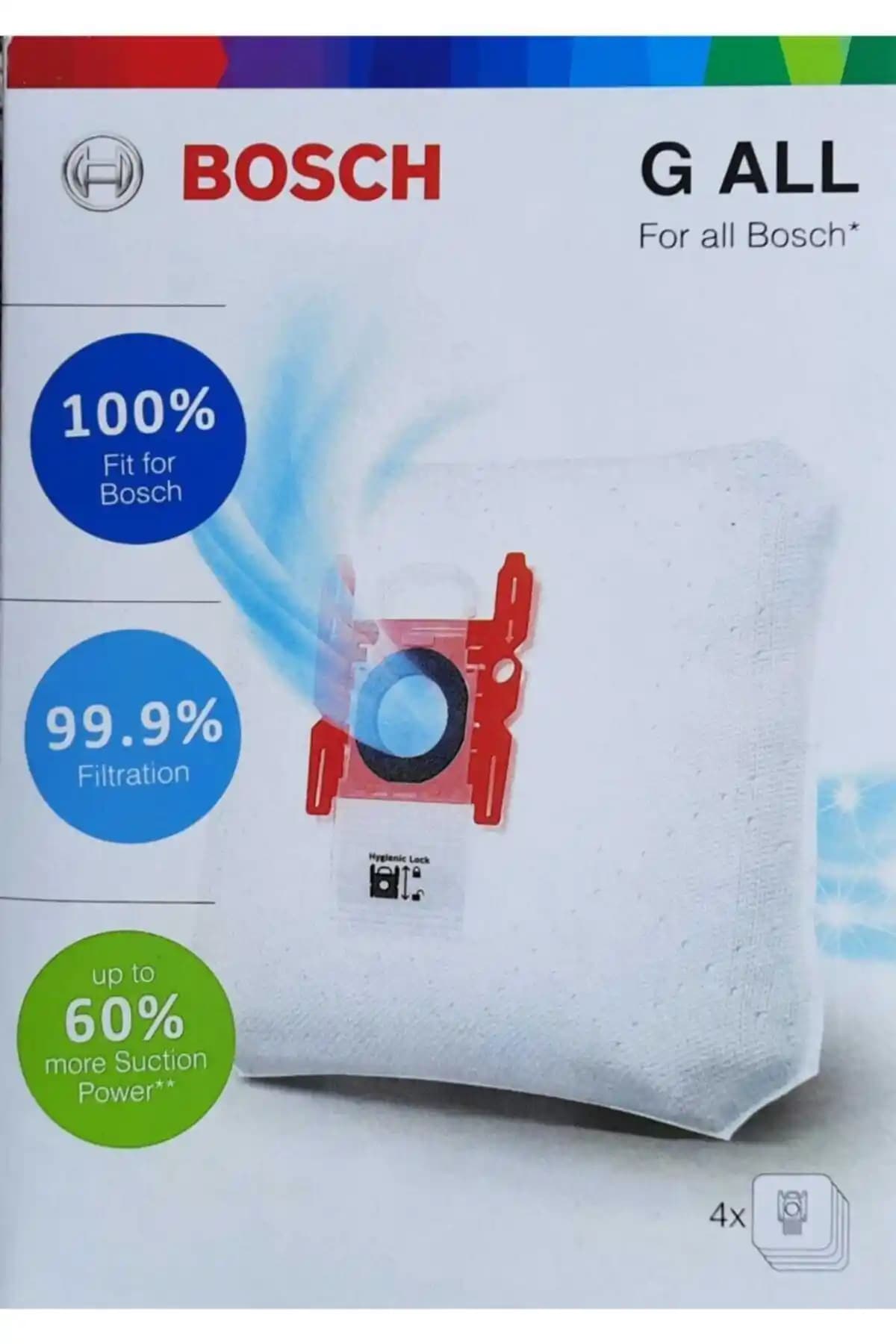 Bosch Magic Bags G Serisi G All Muadili: Güçlü 1501–2200 W, HEPA H13, İthalatçı Garantili