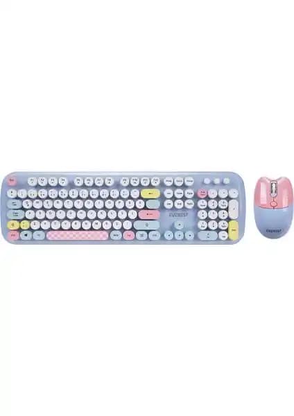 Everest KM-6284 WHISKER ile Hunter Mınt Xt Kablosuz Klavye ve Mouse Seti Karşılaştırması