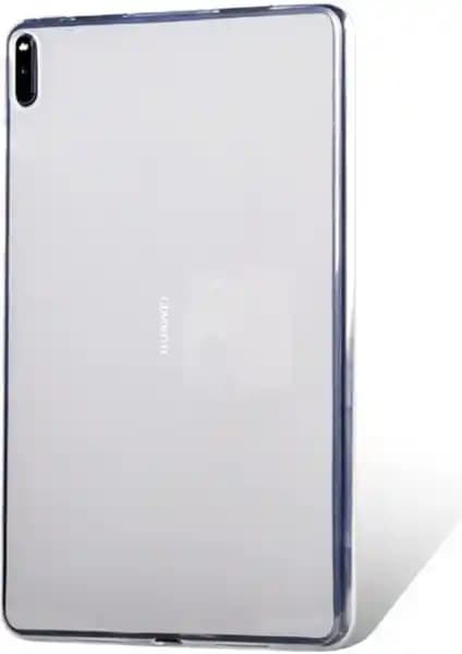 Huawei MatePad 11 (2021) İçin Şeffaf Yanlar ve Buzlu Arka Yüzeyli Silikon Kılıfı