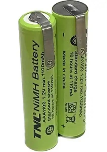 2.4V 1100mAh İnce NiMH AAA Pil Analizi: Uyum Sağlayan Philips ve Remington Cihazları