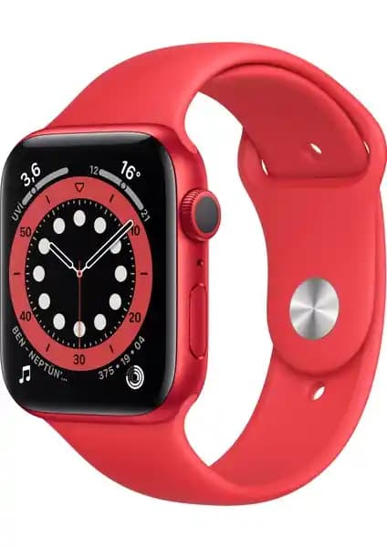 Apple Watch Series 6 44mm GPS PRODUCT(RED) İncelemesi: Tasarım ve Sağlık Özellikleri